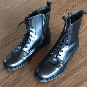 Combat Boots. Aerosoles. Black. Size 9